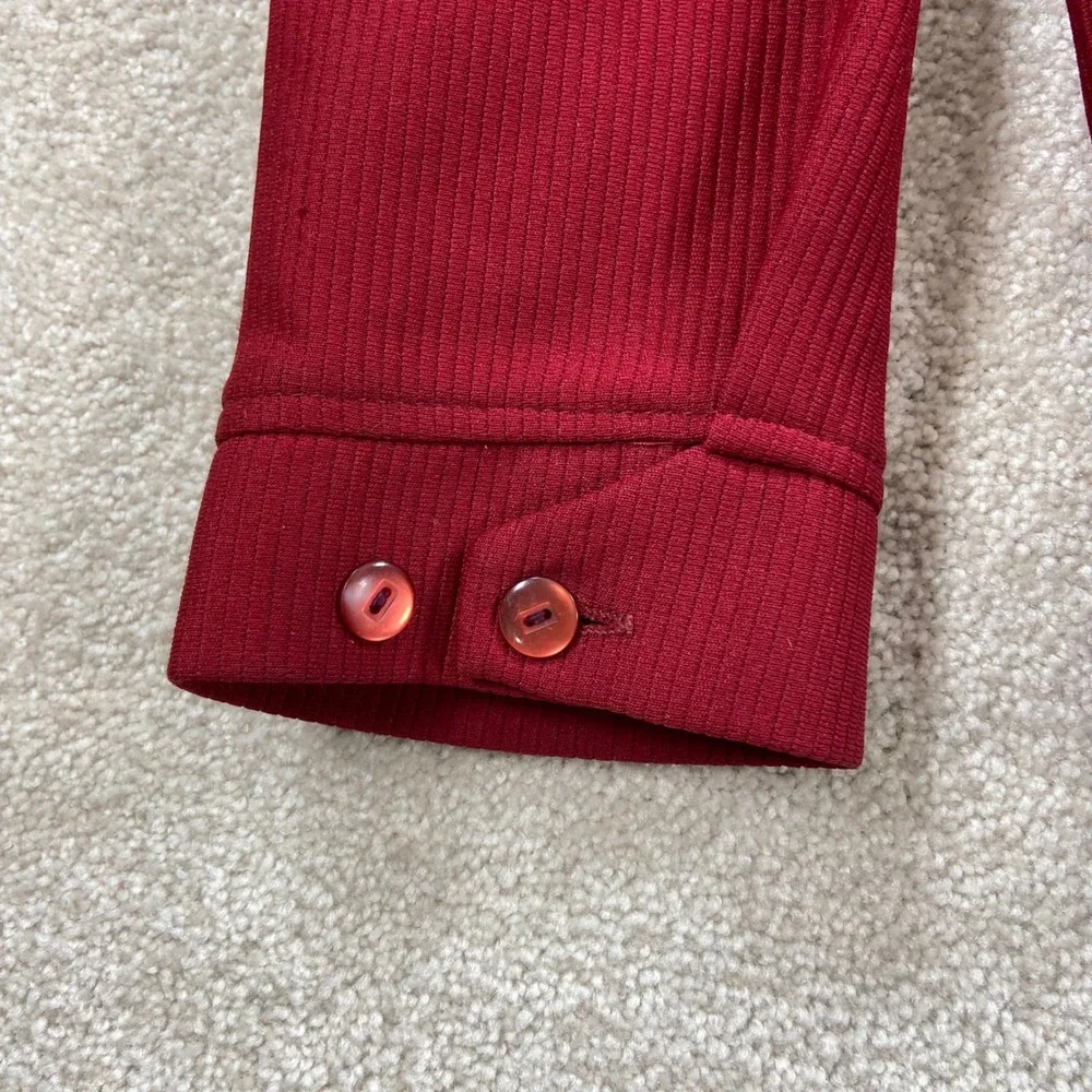 Jack Nicklaus Jacket Mens 42 Red Vintage 70s Weatherknit Robert Lewis Golf Coat